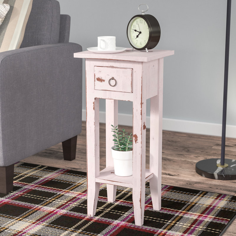 Laurel Foundry Modern Farmhouse Tompkins Cottage Narrow End Table with Storage & Reviews Wayfair